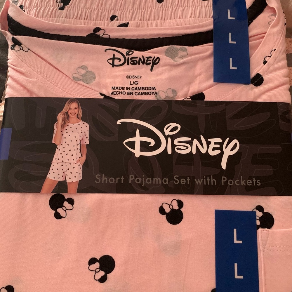 Disney short Pajamas set with pockets